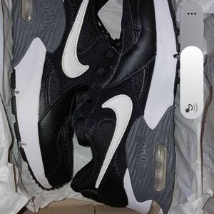 Nike Black and White Sneakers